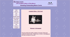 Desktop Screenshot of karmacoons.com